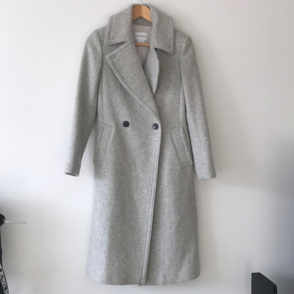 Club Monaco Grey Wool Coat